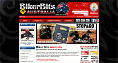 Desktop Screenshot of bikerbits.com.au